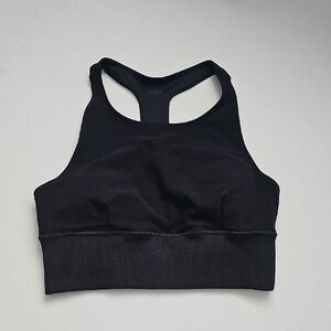 ALO Yoga Black Racerback Sports Bra